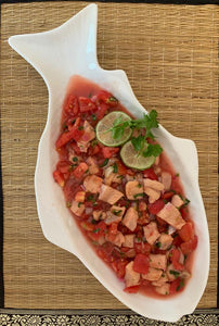 Ceviche de Trucha del Noruego